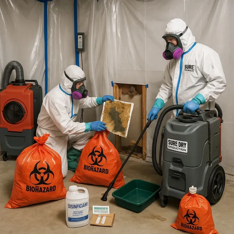 Contaminated Water Handling Protocols process in Jackson County, KS