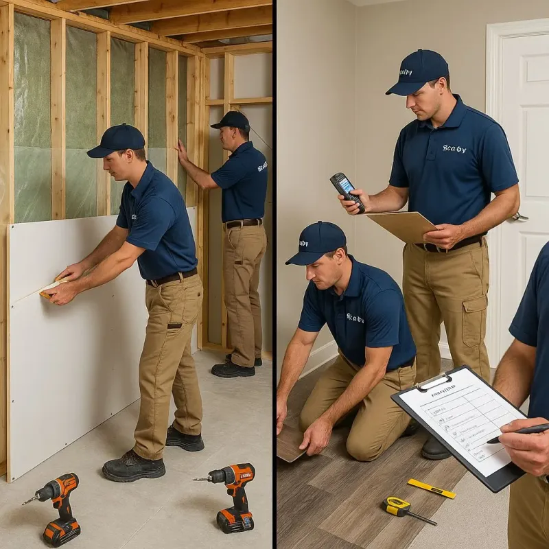 Repairs and Reconstruction process in Jackson County, KS